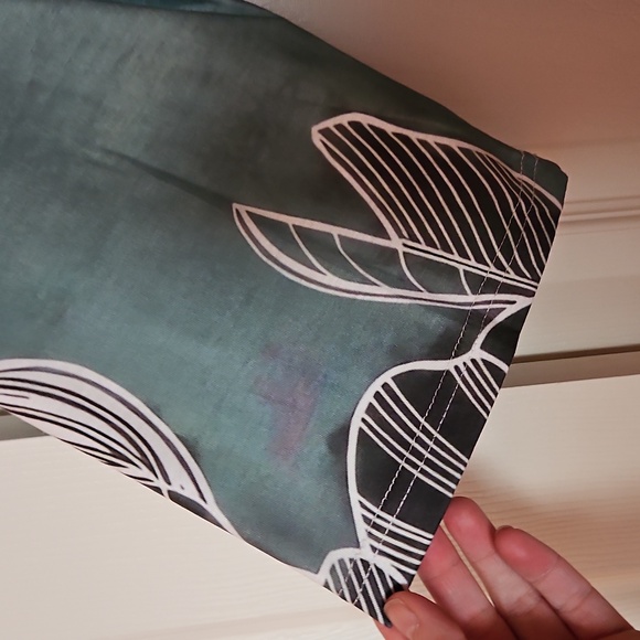 Flower Print 3/4 Sleeves V-Neck Top 2XL - Picture 3 of 5